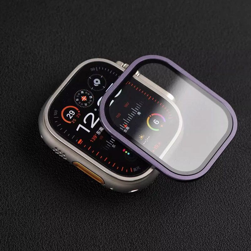 Watch Case Bumper - Gehard glas voor Apple Watch Ultra