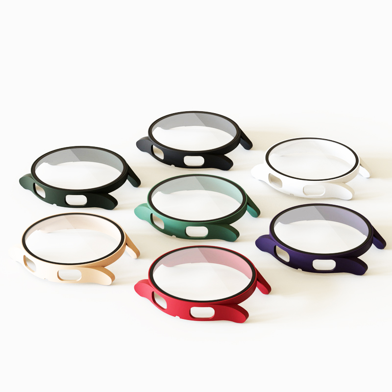 Samsung Smartwatch Accessories - Gehard Glas + Case voor Samsung