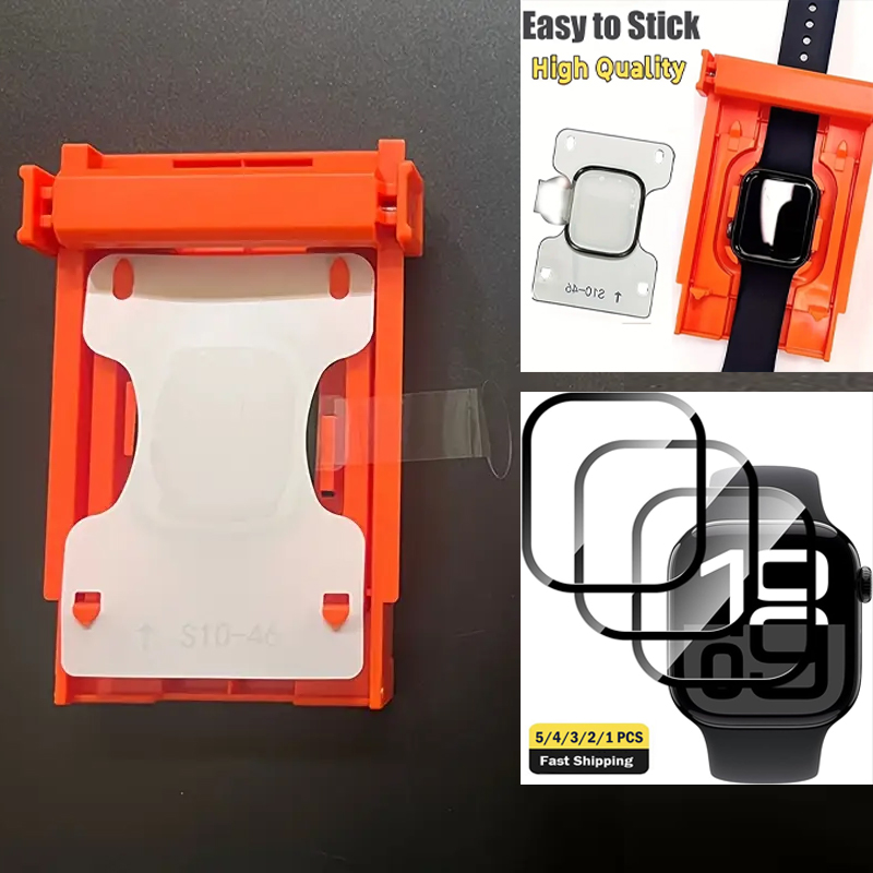 Watch Case Bumper - Screen Protector Voor Apple Horloge Ultra3-2-1