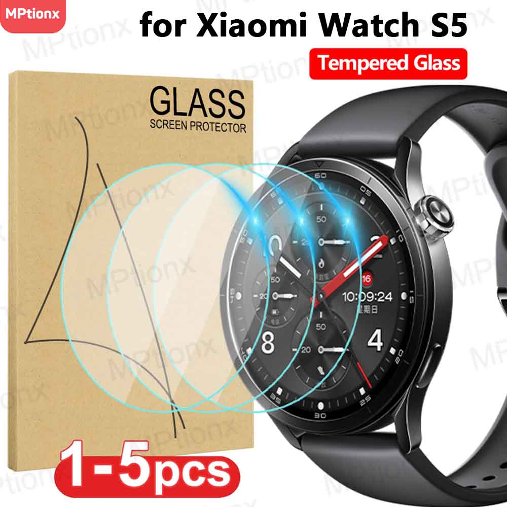 Watch Face Protector - Gehard glas voor Xiaomi Watch S5