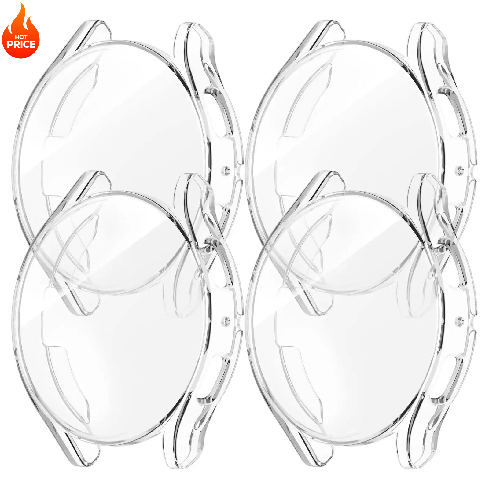 Samsung Smartwatch Accessories - 1-4 Stuks Case Voor Samsung Galaxy
