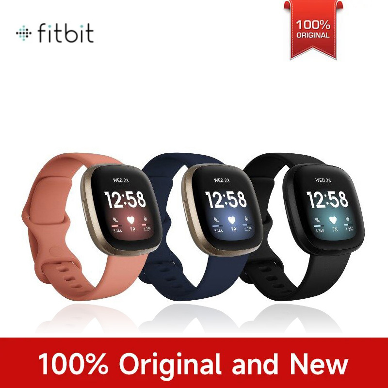 Smartwatch X - Fitbit Versa 3 Motiverende Gezondheids- en