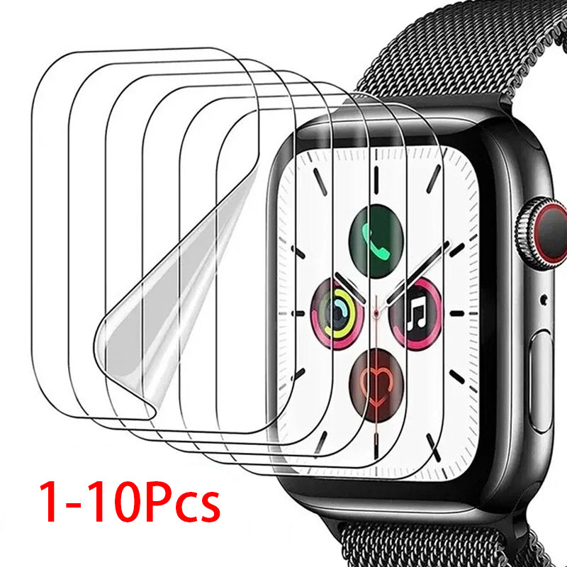 Watch Case Bumper - Hydrogel Screen Protector Film Voor Apple