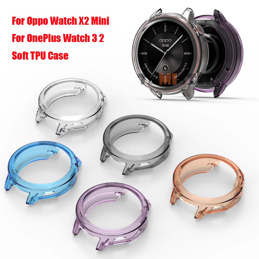 Smartwatch X - Zachte TPU Case Cover Voor Oppo