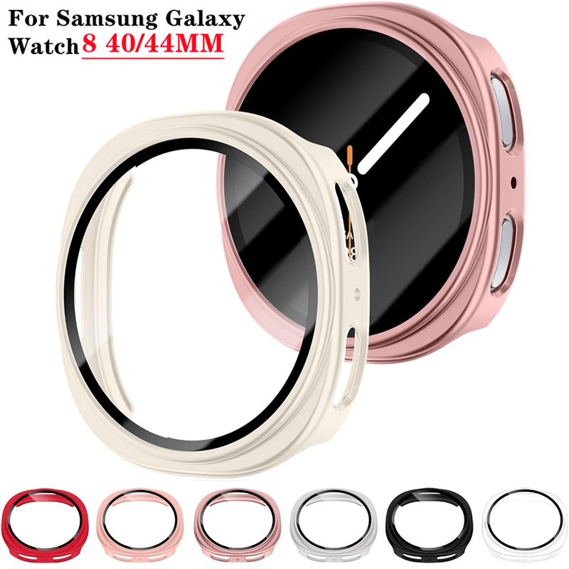Samsung Smartwatch Accessories - Gehard glas + hoesje voor Samsung