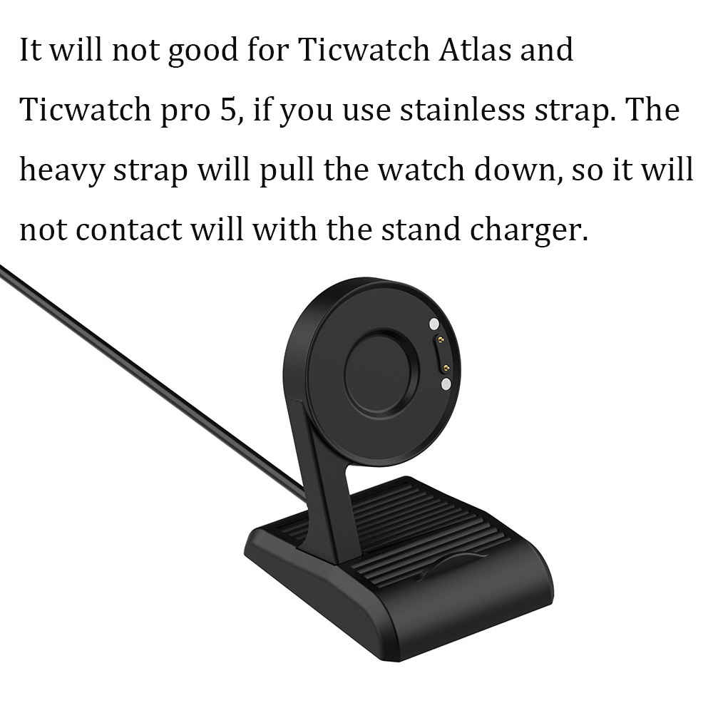 Standlader voor Ticwatch E3 Ch - Smartwatch X recensie en prijs