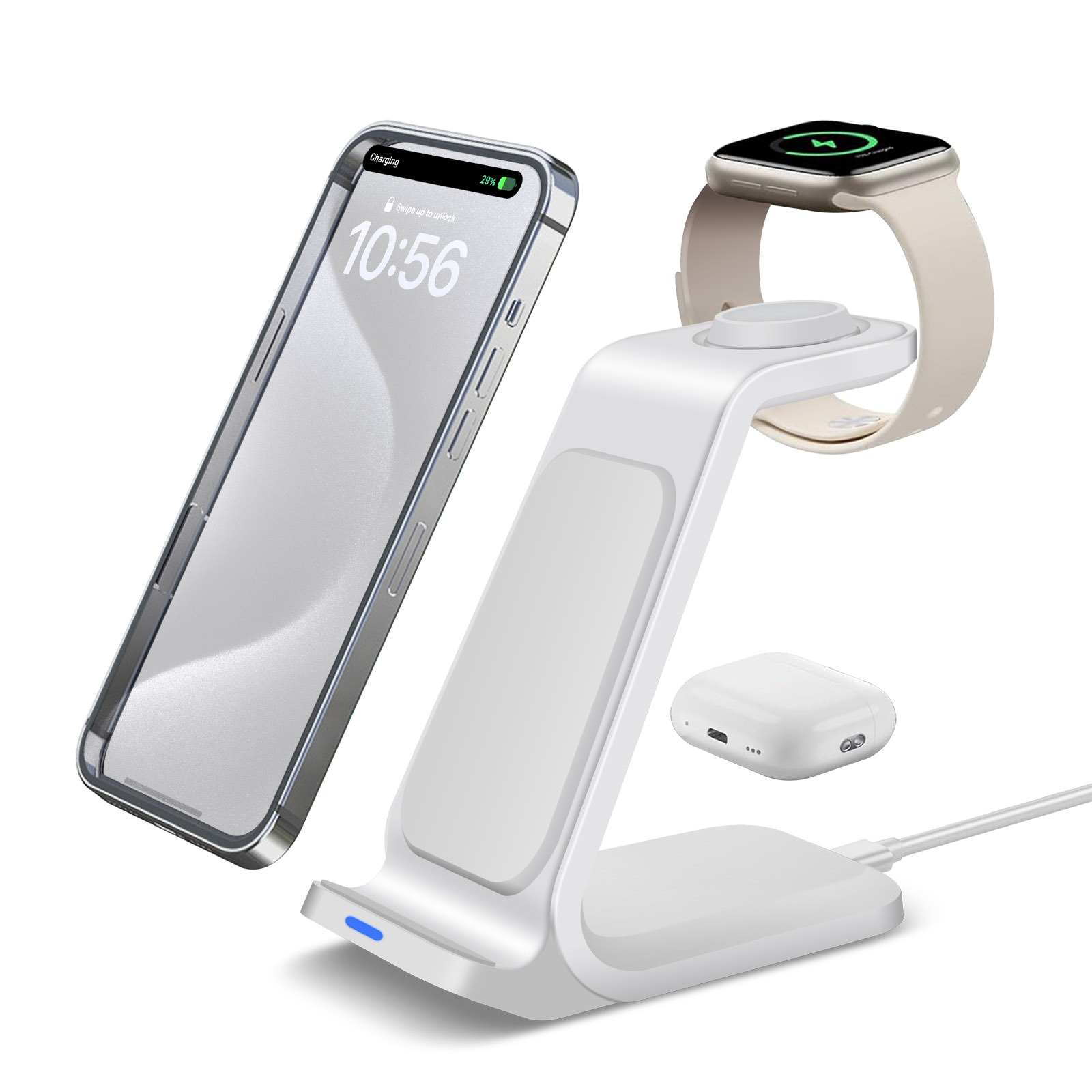 3-in-1 laadstation voor iPhone - Smartwatch X recensie en prijs