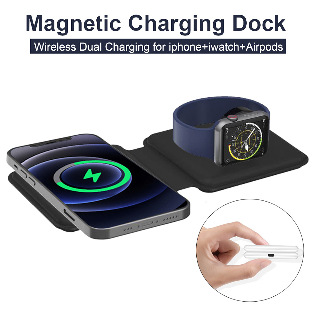 2IN1 Magsafe Duo Magnetische D - Smartwatch X recensie en prijs