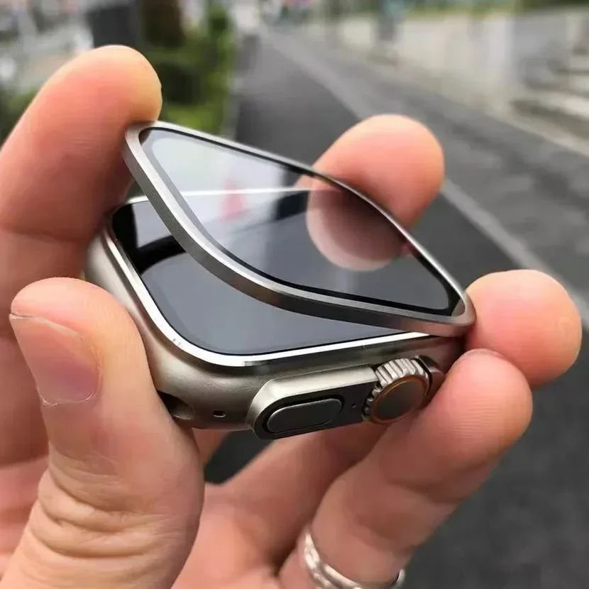 Gehard glas voor Apple Watch U - Watch Case Bumper recensie en prijs