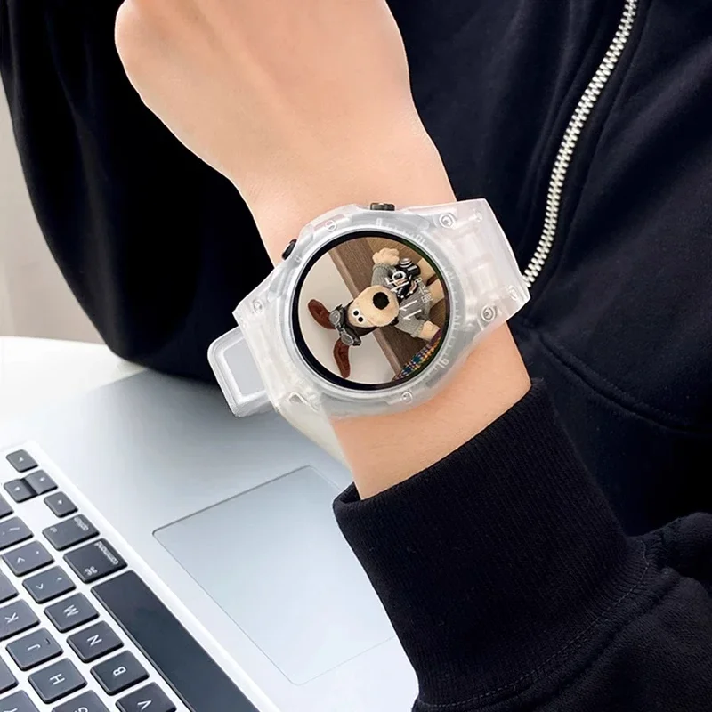 Nieuwe Siliconen Band + PC Cas - Smartwatch Band Accessories recensie en prijs