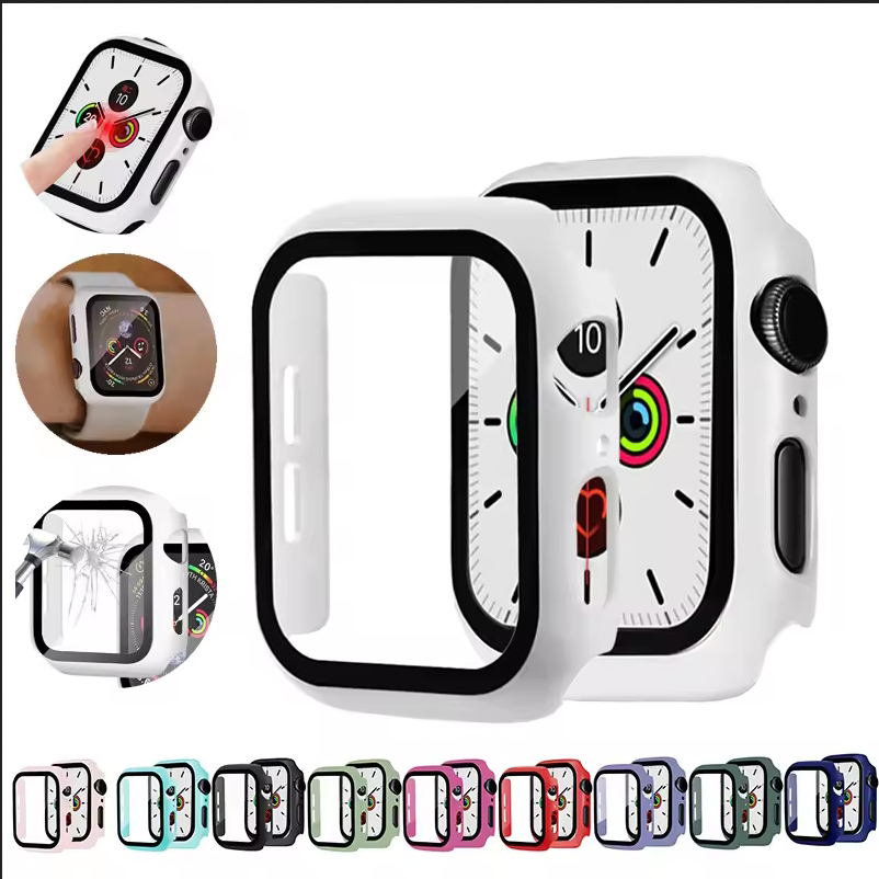 Gehard glas + hoesje voor Appl - Watch Case Bumper recensie en prijs