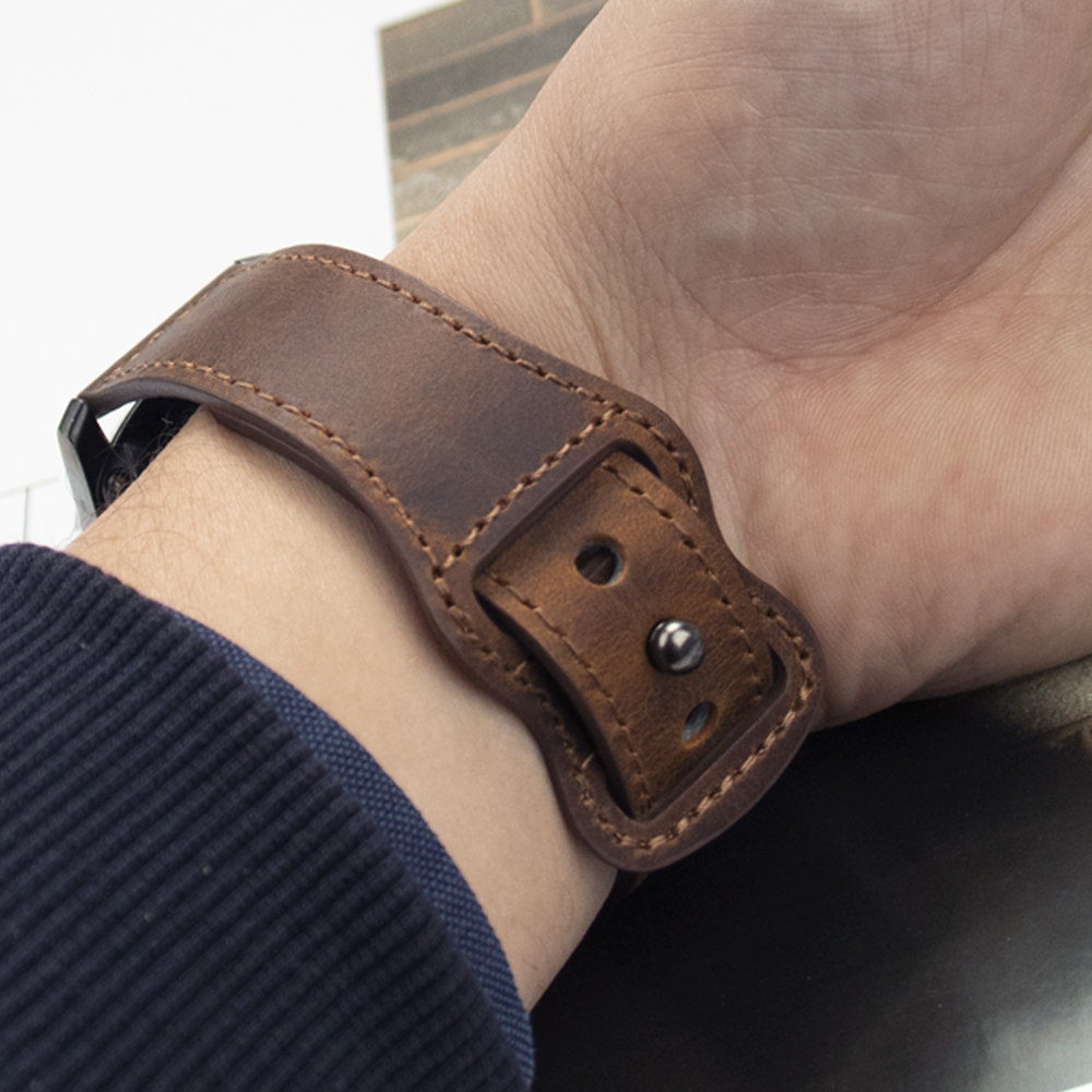 20Mm 22Mm Echt Lederen Horloge - Smartwatch Accessories Shop recensie en prijs