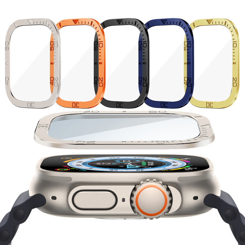 Gehard glas voor Apple Watch U - Watch Case Bumper recensie en prijs