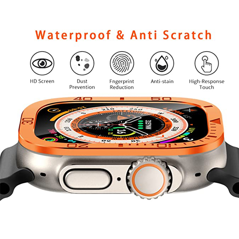 Gehard glas voor Apple Watch U - Watch Case Bumper recensie en prijs