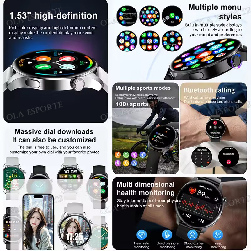 Nieuwe Smartwatch voor Heren e - Smartwatch Faces recensie en prijs