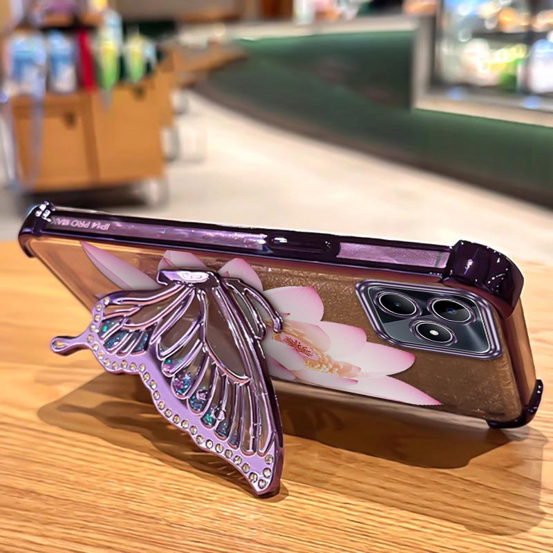 3 stks (Roze lotus telefoonhoe - Realme Note 50 recensie en prijs