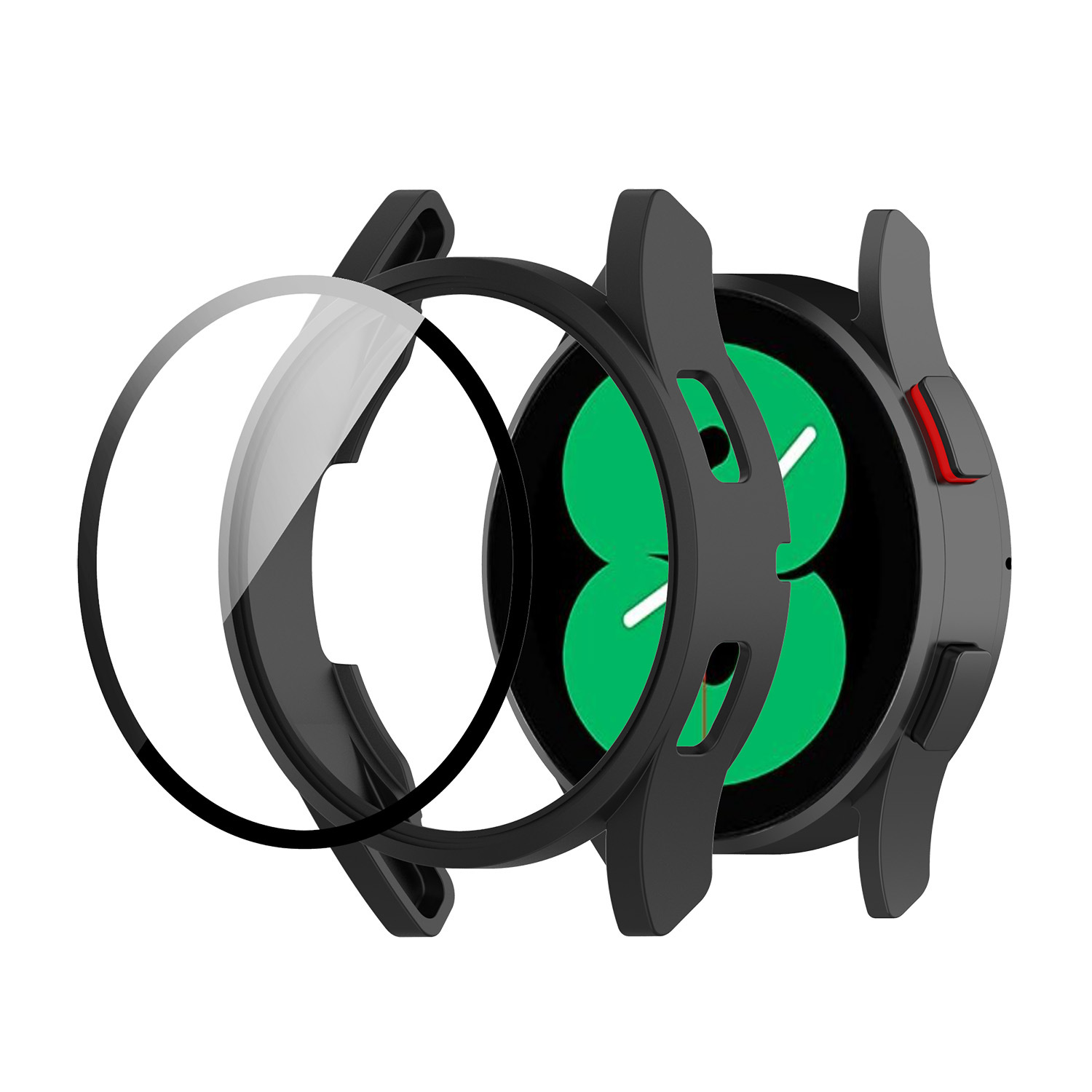 Glas + Case Voor Samsung Galax - Smartwatch Band Accessories recensie en prijs