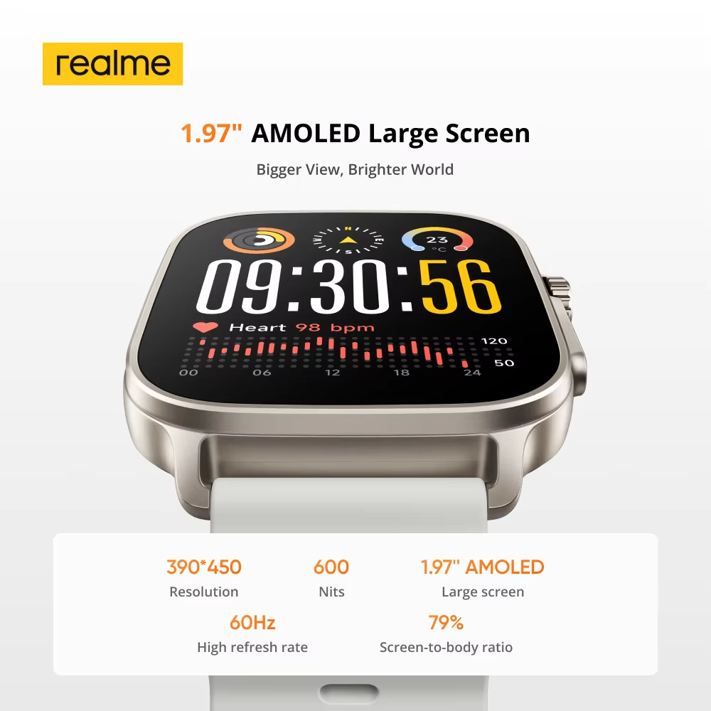 Global Version realme watch 5  - Smartwatch Faces recensie en prijs