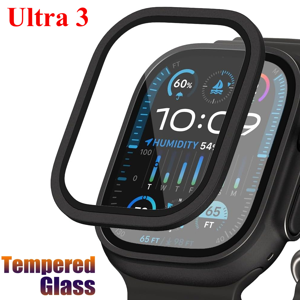 Gehard glasfilm voor Apple Wat - Watch Case Bumper recensie en prijs