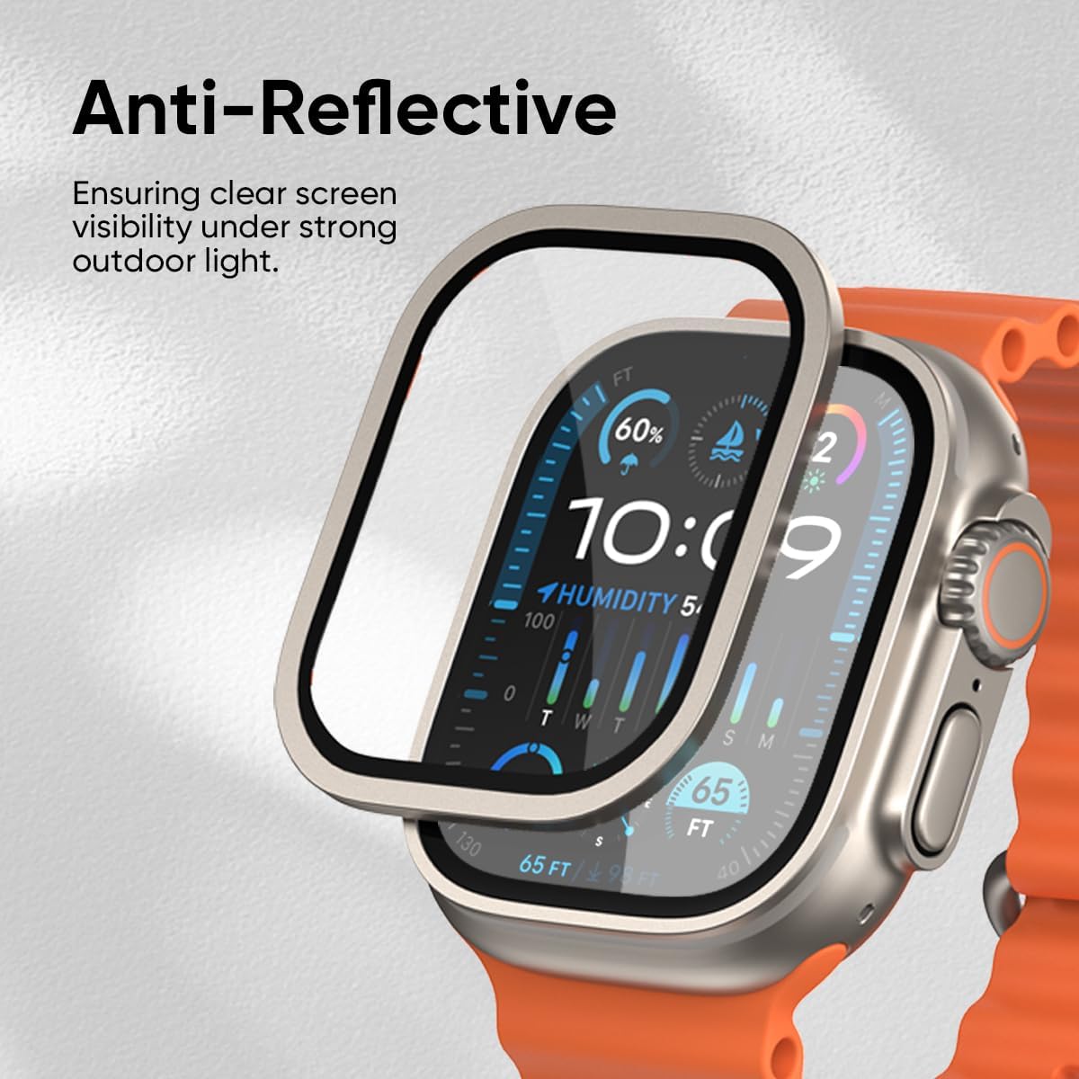 Gehard glasfilm voor Apple Wat - Watch Case Bumper recensie en prijs
