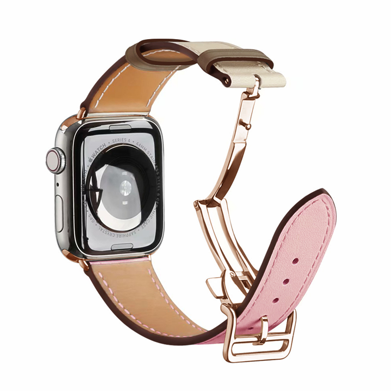 Rose Gouden Gesp Riem Voor App - Smartwatch Accessories Shop recensie en prijs
